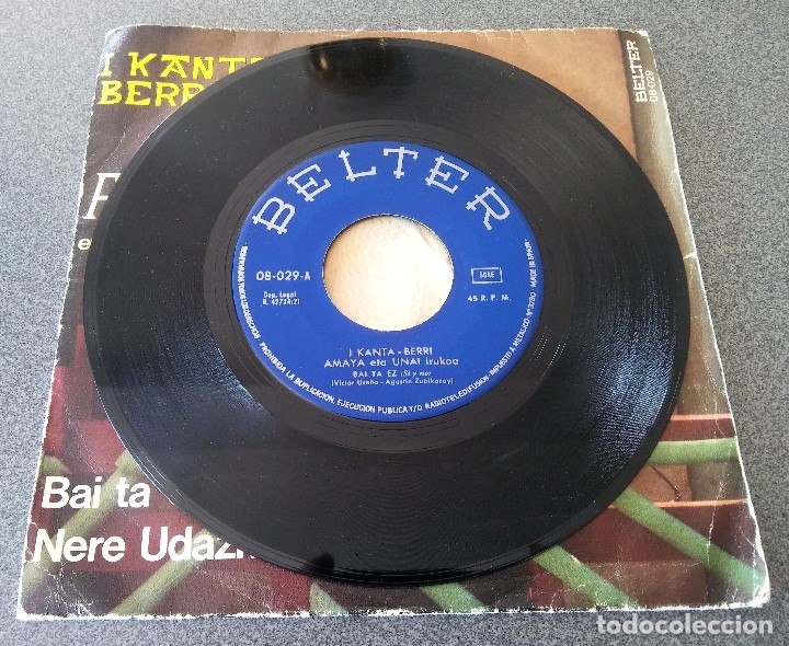 Discos de vinilo: Vinilo Amaya I Kanta Berry - Foto 2