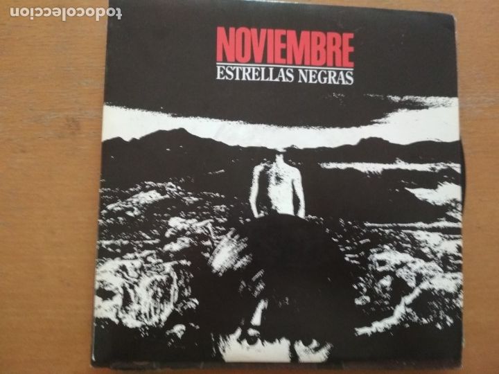 Vinyl-Schallplatten: NOVIEMBRE-SINGLE ESTRELLAS NEGRAS-PROMO AMBAS CARAS