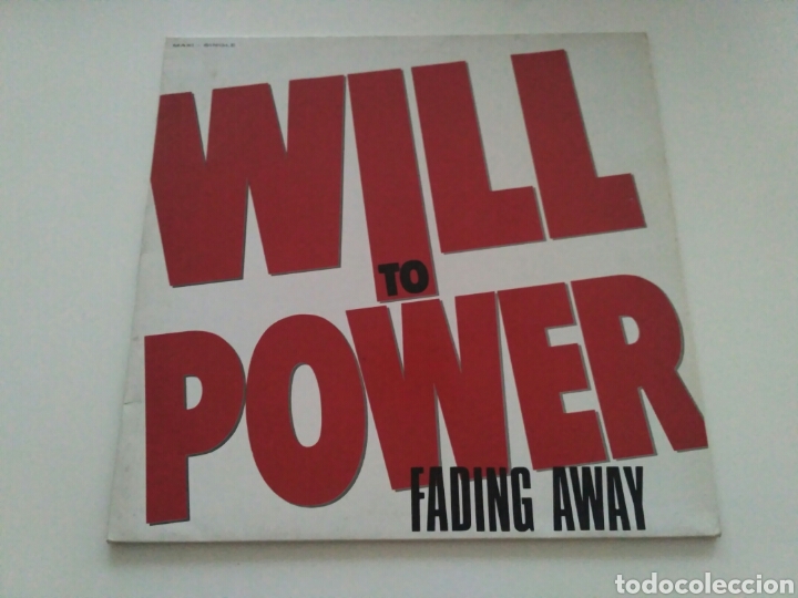 Discos de vinilo: Will To Power - Fading Away - Foto 1