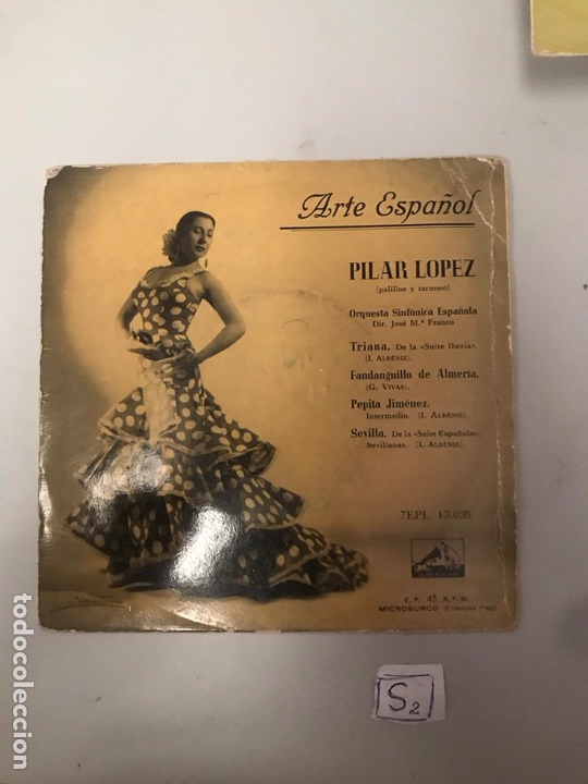 Discos de vinilo: Pilar L&oacute;pez - Foto 1