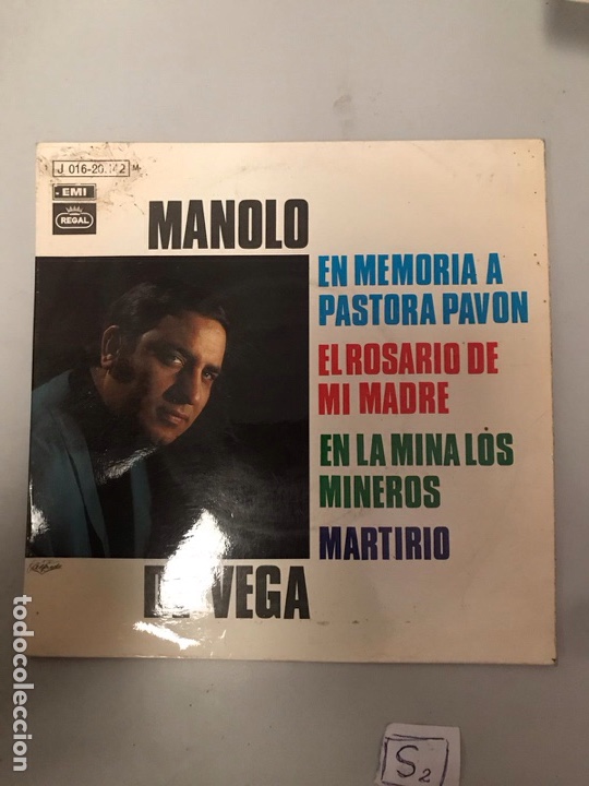 Discos de vinilo: Manolo de Vega - Foto 1