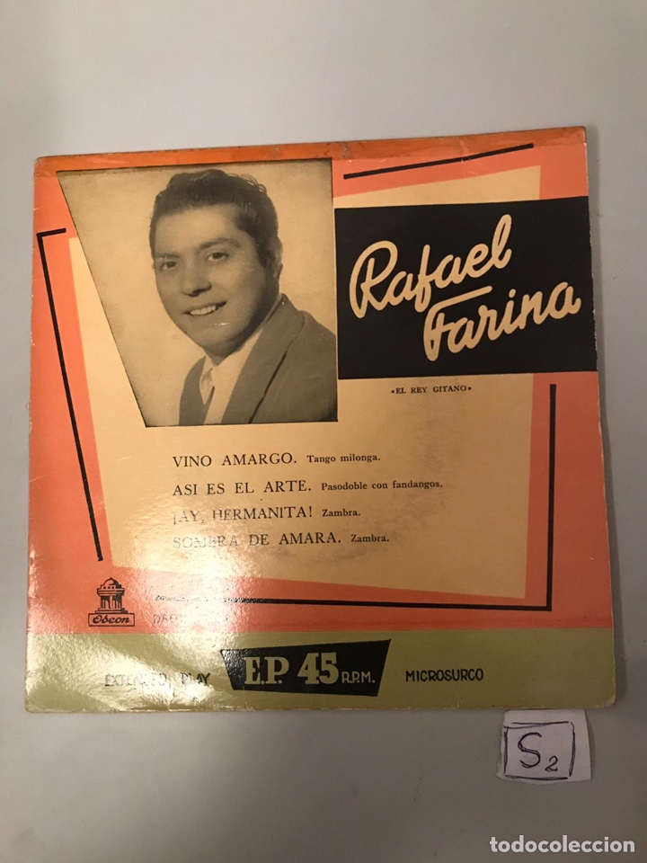 Discos de vinilo: Rafael Farina - Foto 1