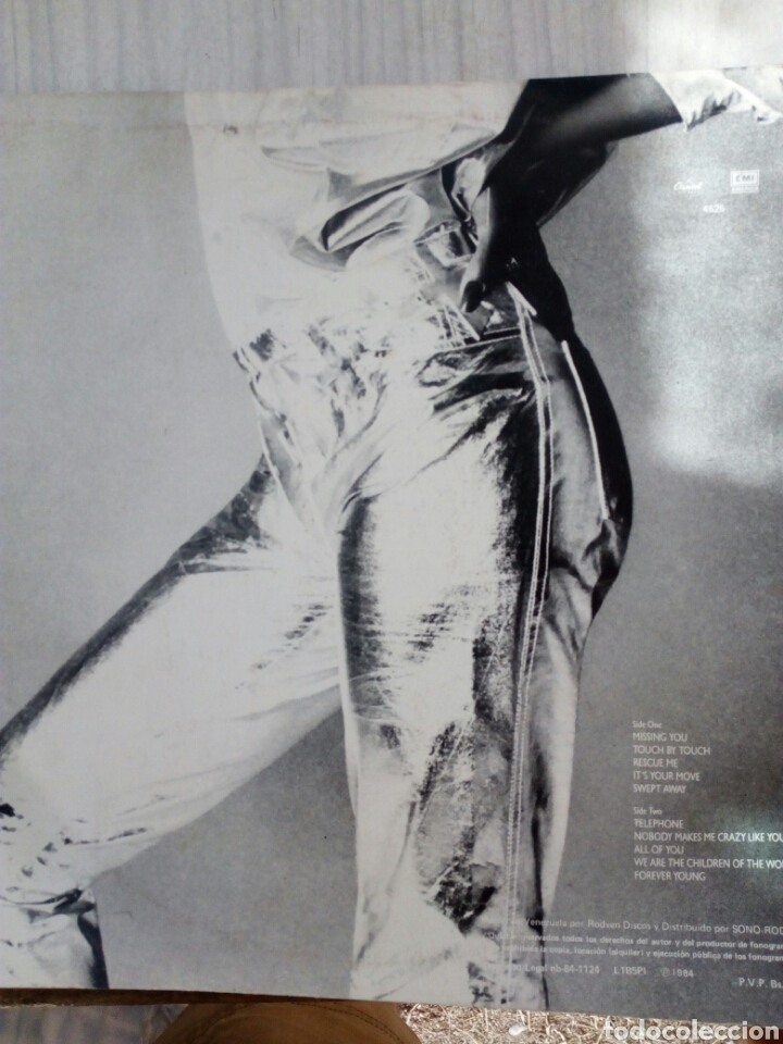 Discos de vinilo: DIANA ROSS SWEPT AWAY - Foto 2