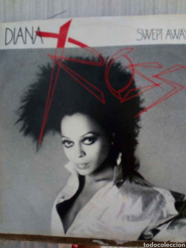Discos de vinilo: DIANA ROSS SWEPT AWAY - Foto 1