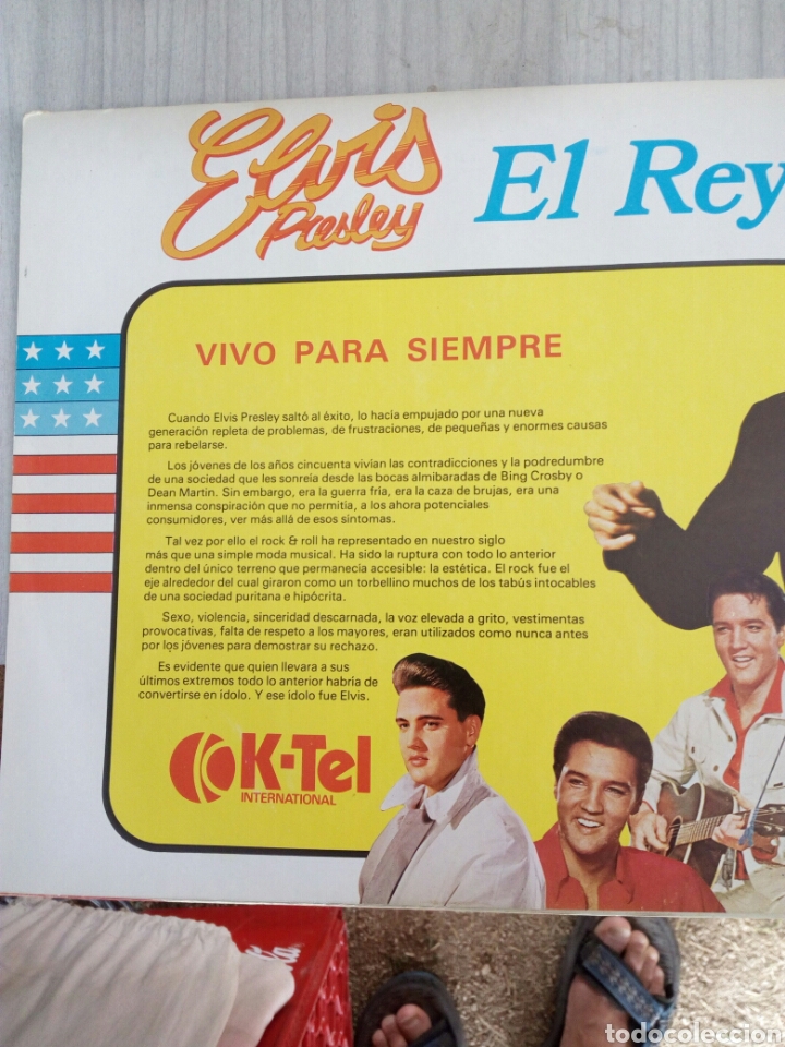 Discos de vinilo: ELVIS PRESLEY SUS 40MAYORES EXITOS ORIGINALES - Foto 3