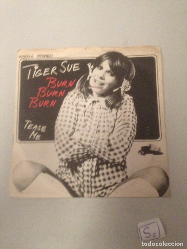 Discos de vinilo: TIGER SUE / BURN BURN - Foto 1