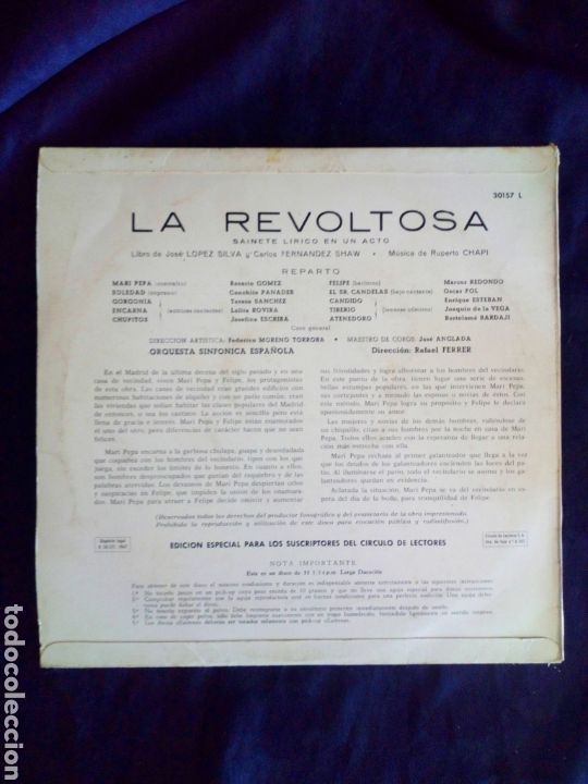 Discos de vinilo: La revoltosa EP larga duraci&oacute;n - Foto 2