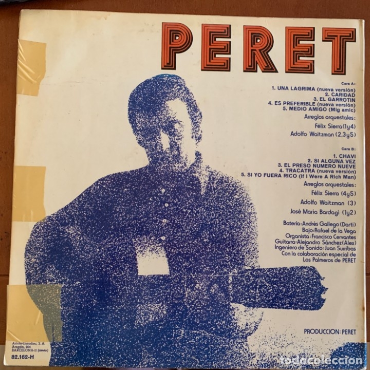 Discos de vinilo: Peret &lrm;&ndash; Peret. DISCO VINILO - Foto 2