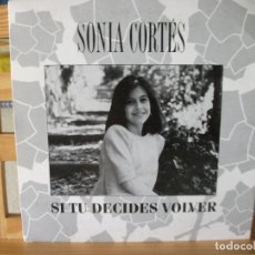 Discos de vinilo: SINGLE PROMOCIONAL DE SONIA CORTÉS , CANTARÉ (SOLO CARA A), MUY BUEN ESTADO