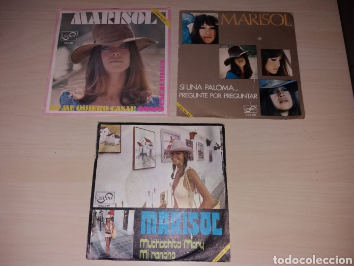 Discos de vinilo: Lote singles MARISOL - Foto 1