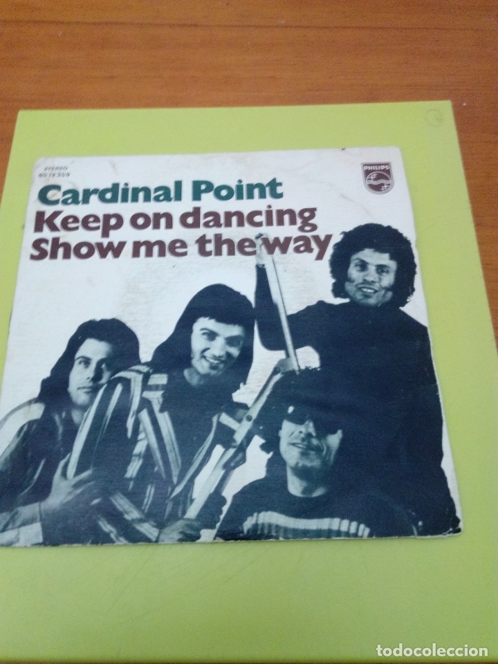 Discos de vinilo: CARDINAL POINT. KEEP ON DANCING. SHOW ME THE&acute;WAY. MRV - Foto 1