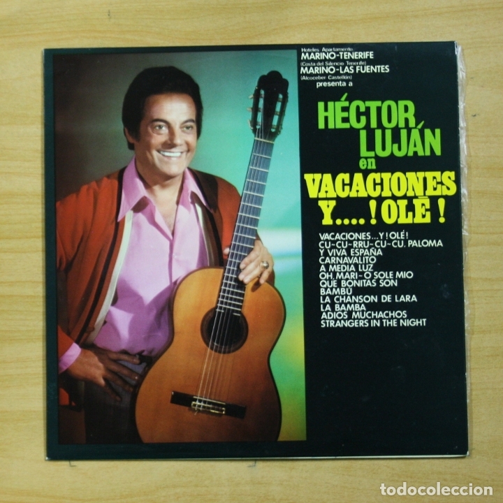 Discos de vinilo: HECTOR LUJAN - VACACIONES Y OLE - LP - Foto 1