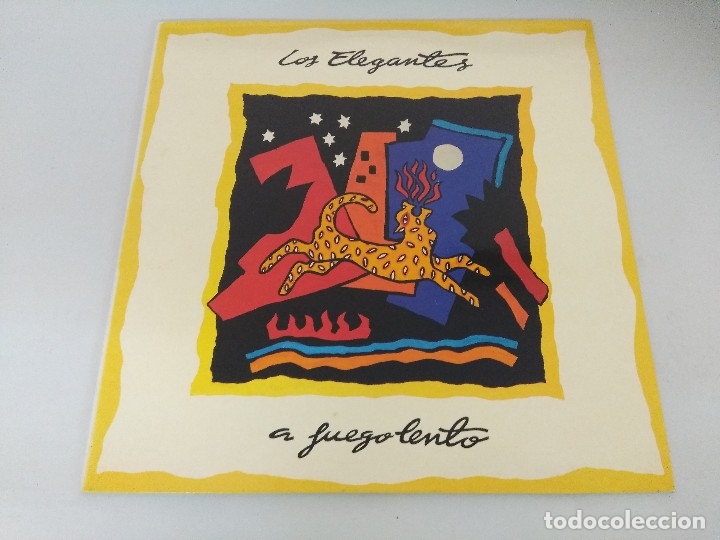 Discos de vinilo: VINILO/LOS ELEGANTES/A FUEGO LENTO. - Foto 1