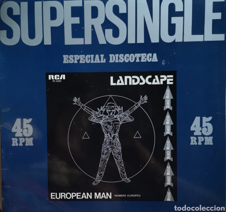 Discos de vinilo: LANDSCAPE - EUROPEAN MAN - Foto 1