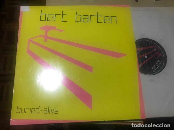 Discos de vinilo: BERT BARTEN - BURIED ALIVE LP HOLANDA 1982 SYNTH POP - Foto 1