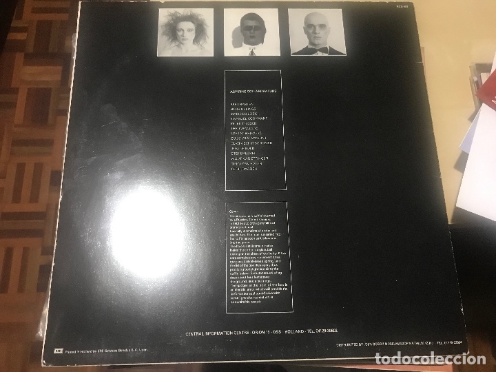 Discos de vinilo: BERT BARTEN - BURIED ALIVE LP HOLANDA 1982 SYNTH POP - Foto 2