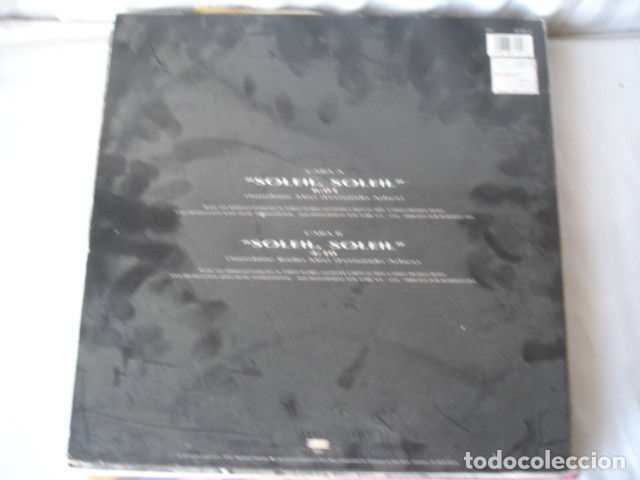 Discos de vinilo: Chayanne   Soleil, Soleil (Remixes) - Foto 2