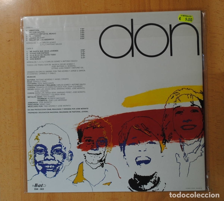 Discos de vinilo: BOSCO - COMEDIA MUSICAL - GATEFOLD - LP - Foto 2