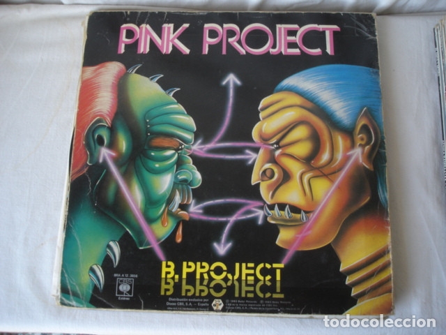 Discos de vinilo: Pink Project &lrm;   B-Project - Foto 2