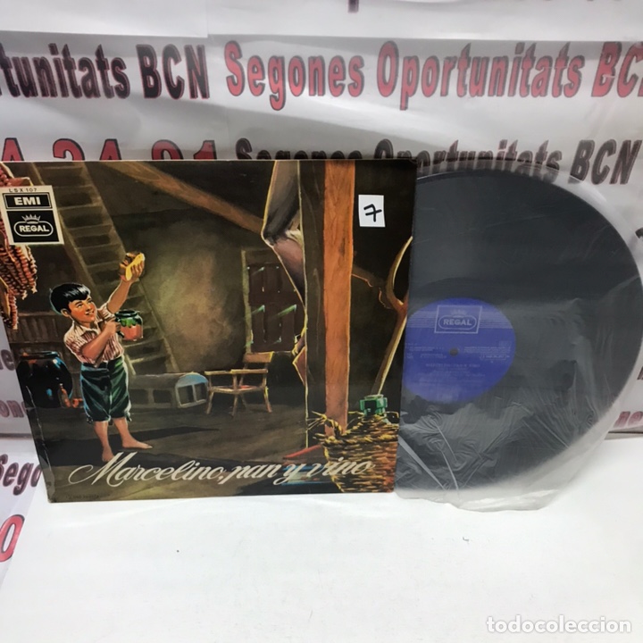 Discos de vinilo: Vinilo lp marcelino , pan y vino - Foto 1