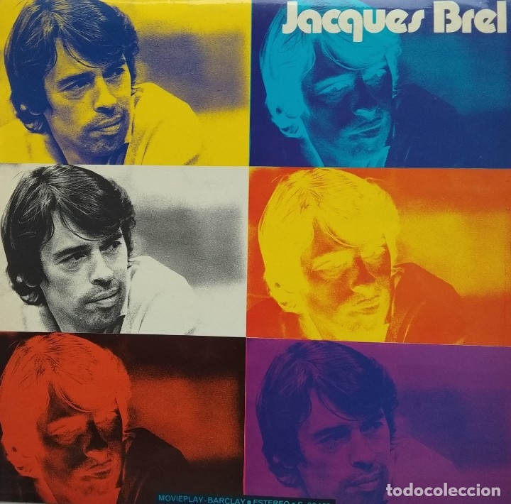 Discos de vinilo: &bull; Jacques Brel / LP Movieplay 1972 - Foto 1