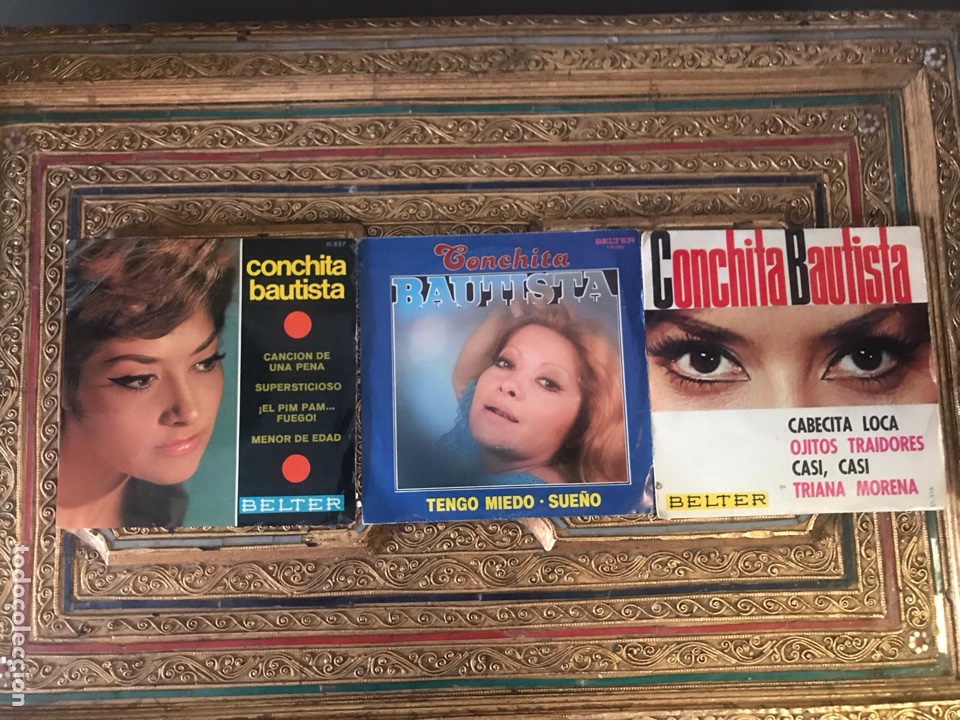 Discos de vinilo: Lote single conchita Bautista - Foto 1