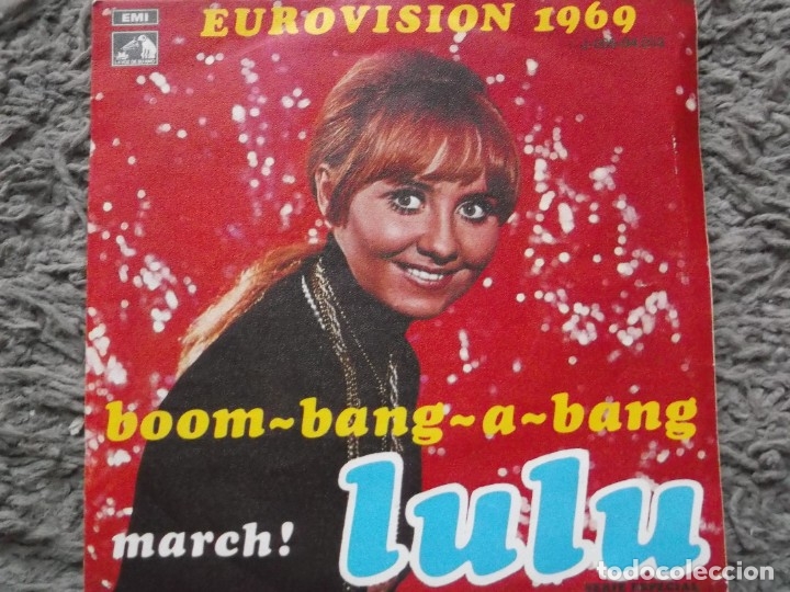 Discos de vinilo: LULU-EUROVISION 1969-BOOM BANG A BANG