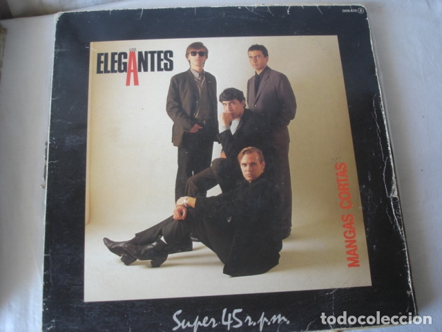 Discos de vinilo: Los Elegantes   Mangas Cortas - Foto 1