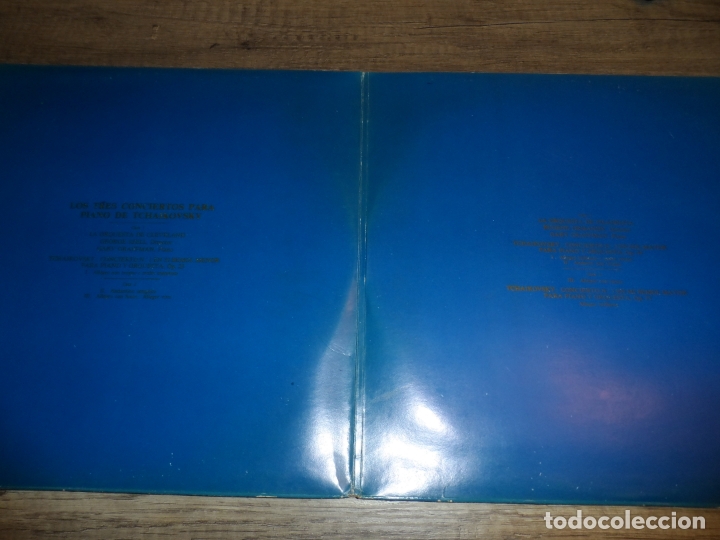 Discos de vinilo: TCHAIKOVSKY - CONCIERTO PARA PIANO - Foto 2