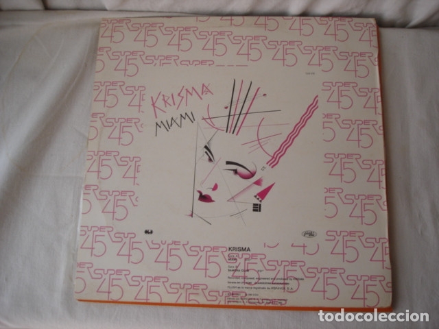 Discos de vinilo: Krisma    Miami - Foto 2