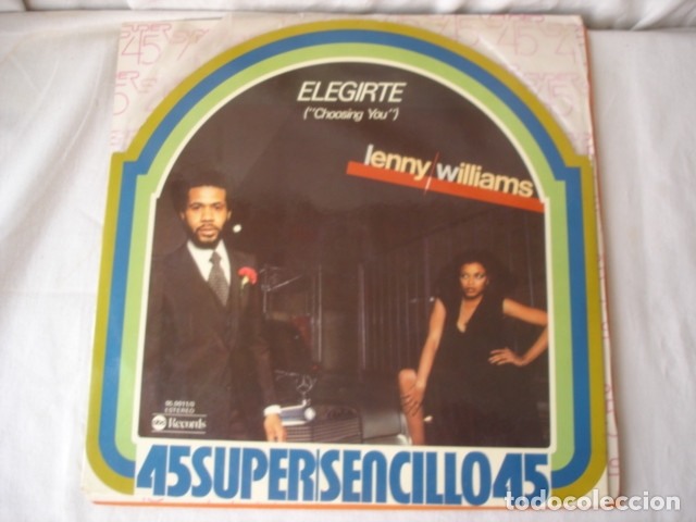 Discos de vinilo: Lenny Williams   Choosing You/Elegirte - Foto 2