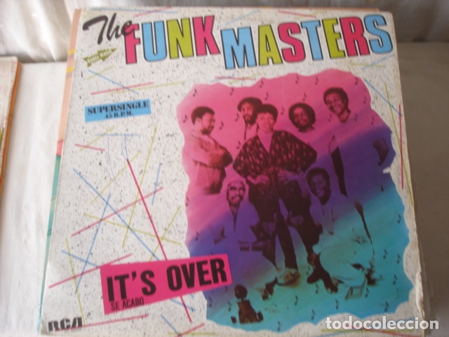 Discos de vinilo: Funk Masters  Its Over = Se Acabo - Foto 1