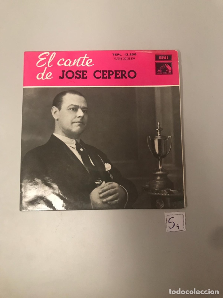 Discos de vinilo: Jos&eacute; cepero - Foto 1