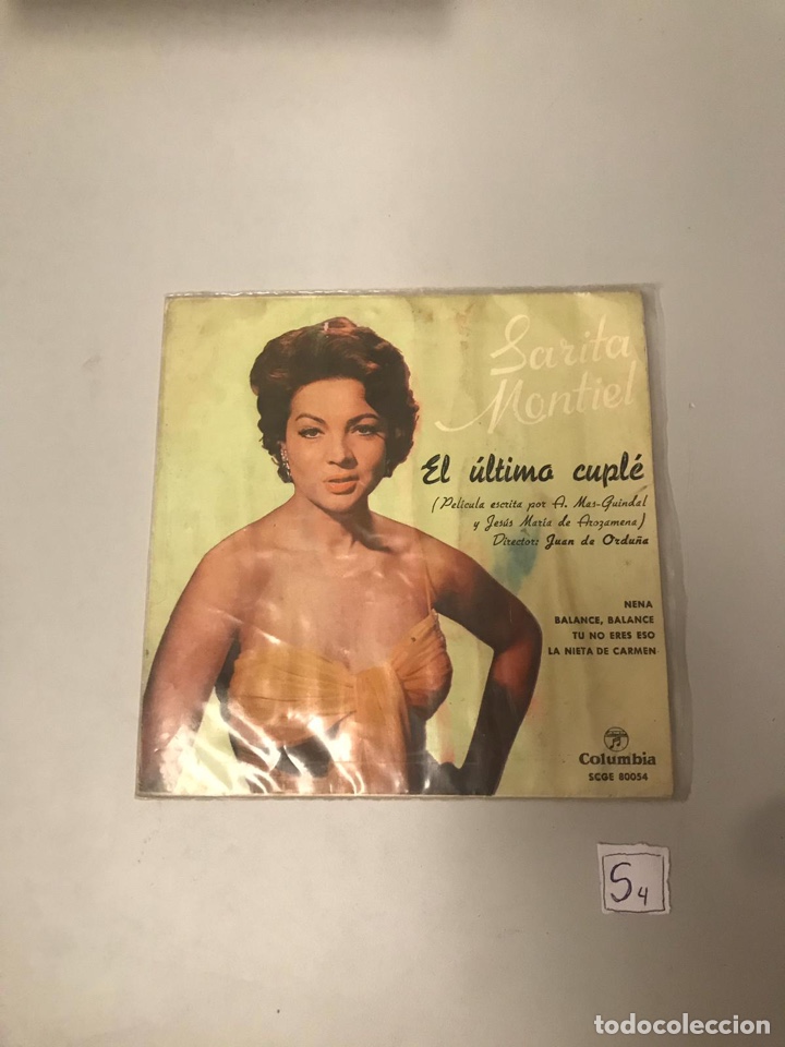 Discos de vinilo: Sara Montiel