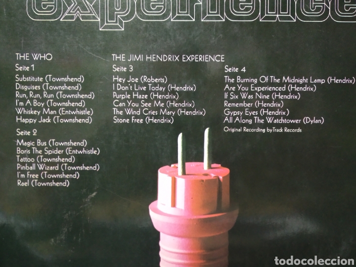 The Who The Jimi Hendrix Experience 1970 2xlp Venduto In Vendita Diretta