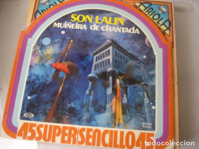 Discos de vinilo: Son Lalin    Mui&ntilde;eira de Chantada - Foto 1