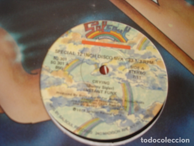 Discos de vinilo: Instant Funk Crying / Dark Vader - Foto 1