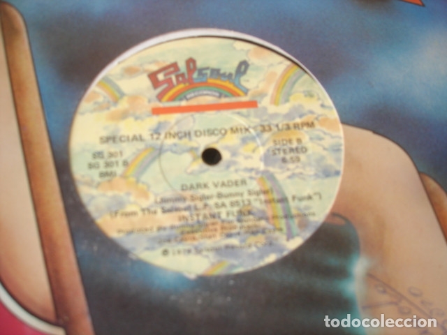 Discos de vinilo: Instant Funk Crying / Dark Vader - Foto 2