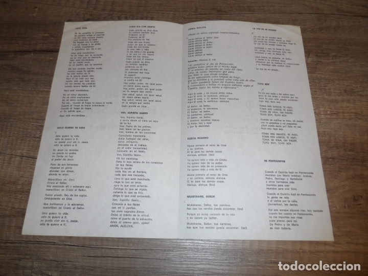Discos de vinilo: LUIS ALFREDO - VEN ESPIRITU SANTO - Foto 4