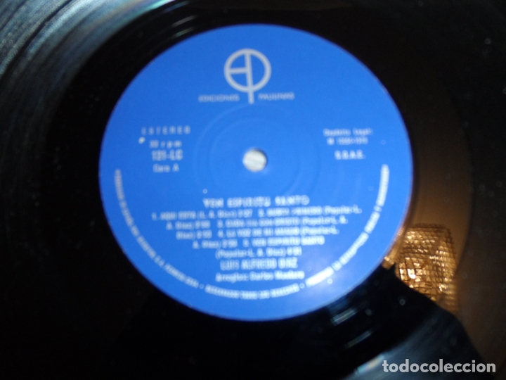 Discos de vinilo: LUIS ALFREDO - VEN ESPIRITU SANTO - Foto 5