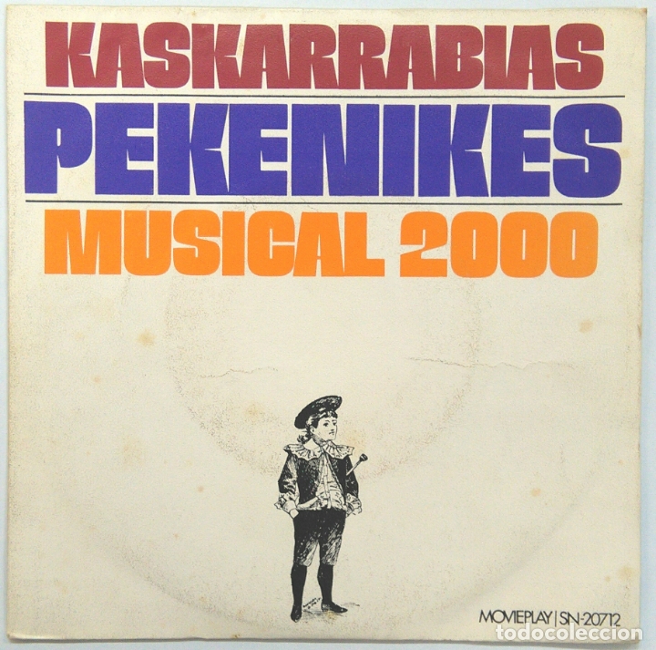 Discos de vinilo: PEKENIKES -KASKARRABIAS -MUSICAL 2000 - Foto 1