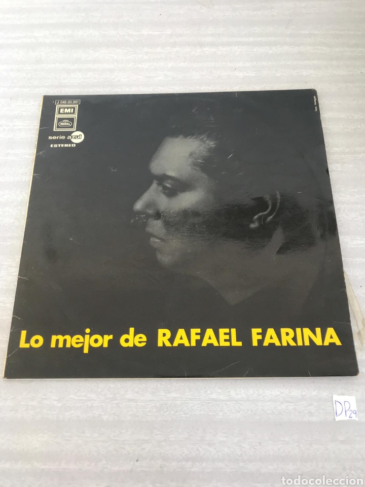 Discos de vinilo: Lo mejor de Rafael farina - Foto 1