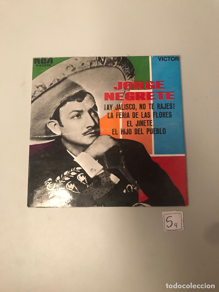 Discos de vinilo: Jorge negrete - Foto 1