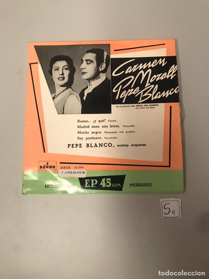 Discos de vinilo: Carmen morell y Pepe blanco - Foto 1