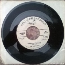 Discos de vinilo: THE LIFEGUARDS. TEENAGE TANGO/ EVERYBODY OUT'TA THE POOL. ABC-PARAMOUNT, USA 1959 PROMO 45-10021