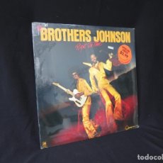 Discos de vinilo: BROTHERS JOHNSON RIGTH ON TIME (LP-VINILO) AÑO 1977 NUEVO-IMPORTADO. Lote 175706735