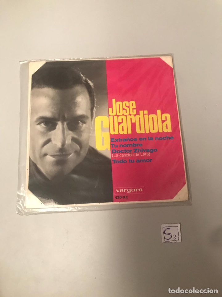 Discos de vinilo: Jos&eacute; Guardiola - Foto 1