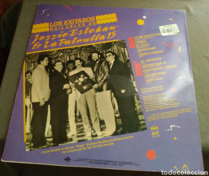 Discos de vinilo: Jossie estevan y la patrulla 15. Los &eacute;xitos bailables - Foto 4