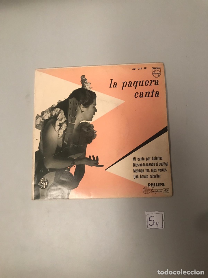 Discos de vinilo: La paquera canta - Foto 1