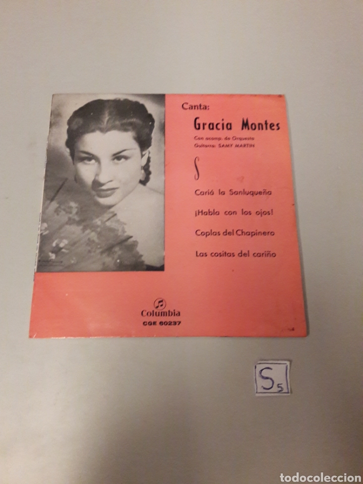 Discos de vinilo: Gracia montes - Foto 1